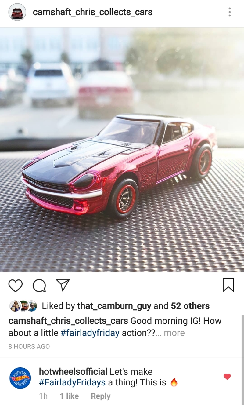 Illustration for article titled #FairladyFriday is Hot Wheels approved!